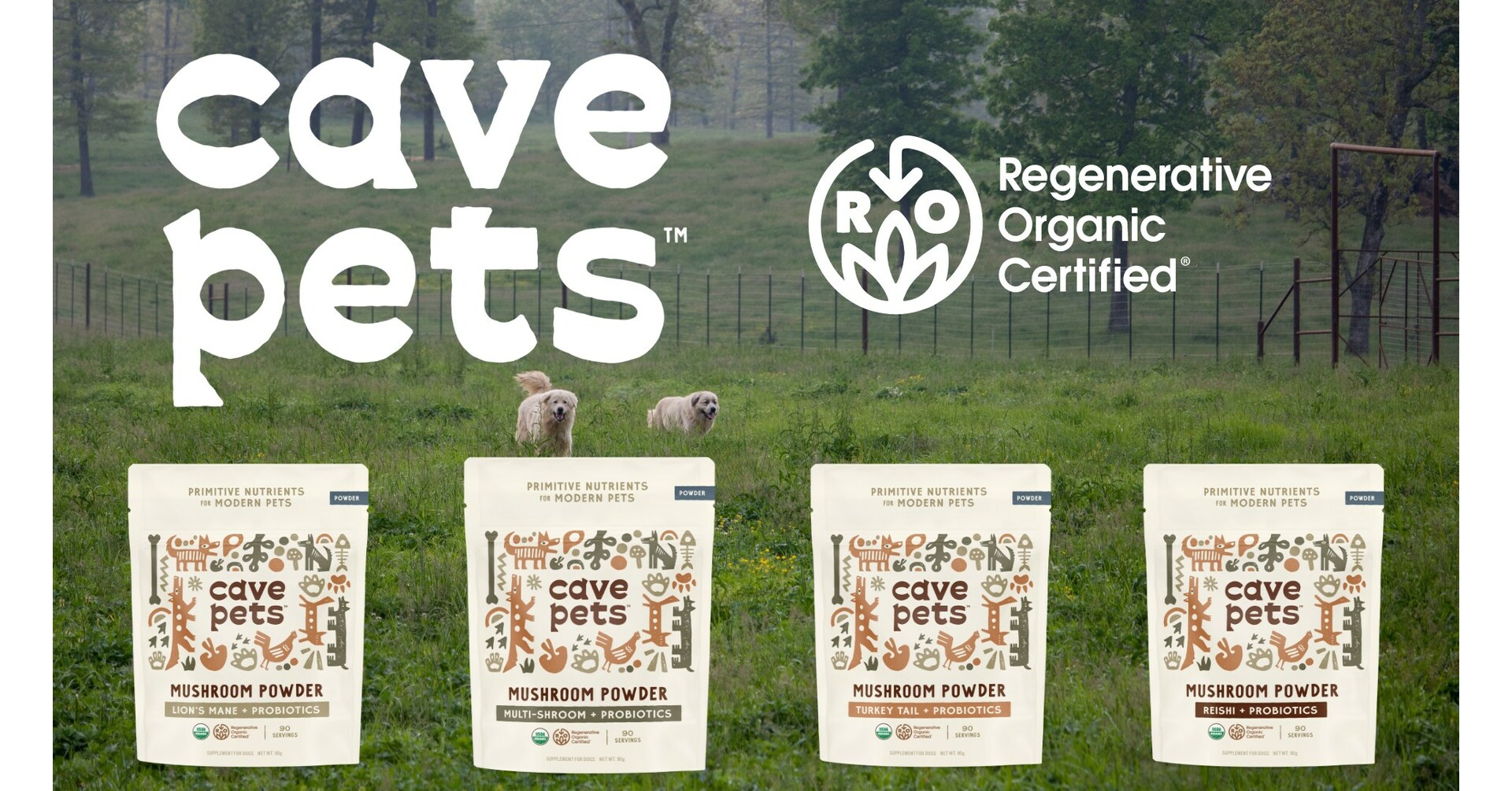 Cave Pets™ Is Pioneering Regenerative Organic Certified® As the First and Only ROC™ Pet Nutrition Brand in the Industry Cave Pets™ Is Pioneering Regenerative Organic Certified® As the First and Only ROC™ Pet Nutrition Brand in the Industry