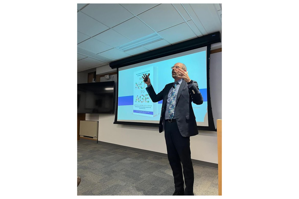 How Not to Age, According to Cornell Alumn and Nutrition Expert Dr. Greger ’95 How Not to Age, According to Cornell Alumn and Nutrition Expert Dr. Greger ’95