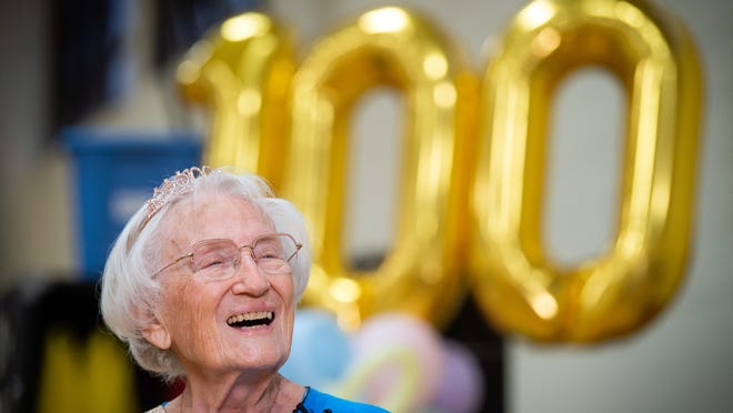 Knox County fitness class celebrates Hannah Haller’s 100th birthday Knox County fitness class celebrates Hannah Haller's 100th birthday