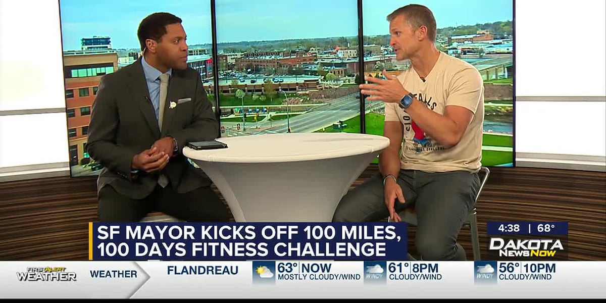 Mayor TenHaken kicks off ‘100 Miles, 100 Days’ fitness challenge Mayor TenHaken kicks off ‘100 Miles, 100 Days’ fitness challenge