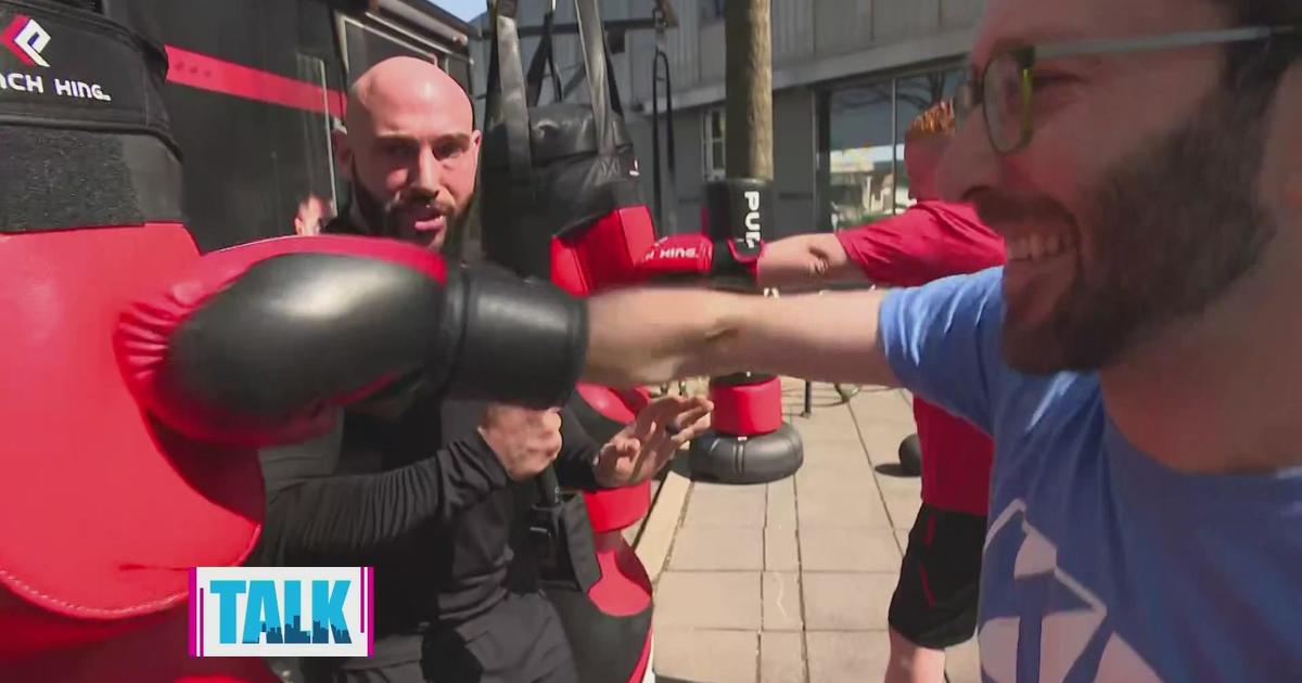 Punch King Fitness brings an interactive workout session for Boaz on Talk Pittsburgh Punch King Fitness brings an interactive workout session for Boaz on Talk Pittsburgh