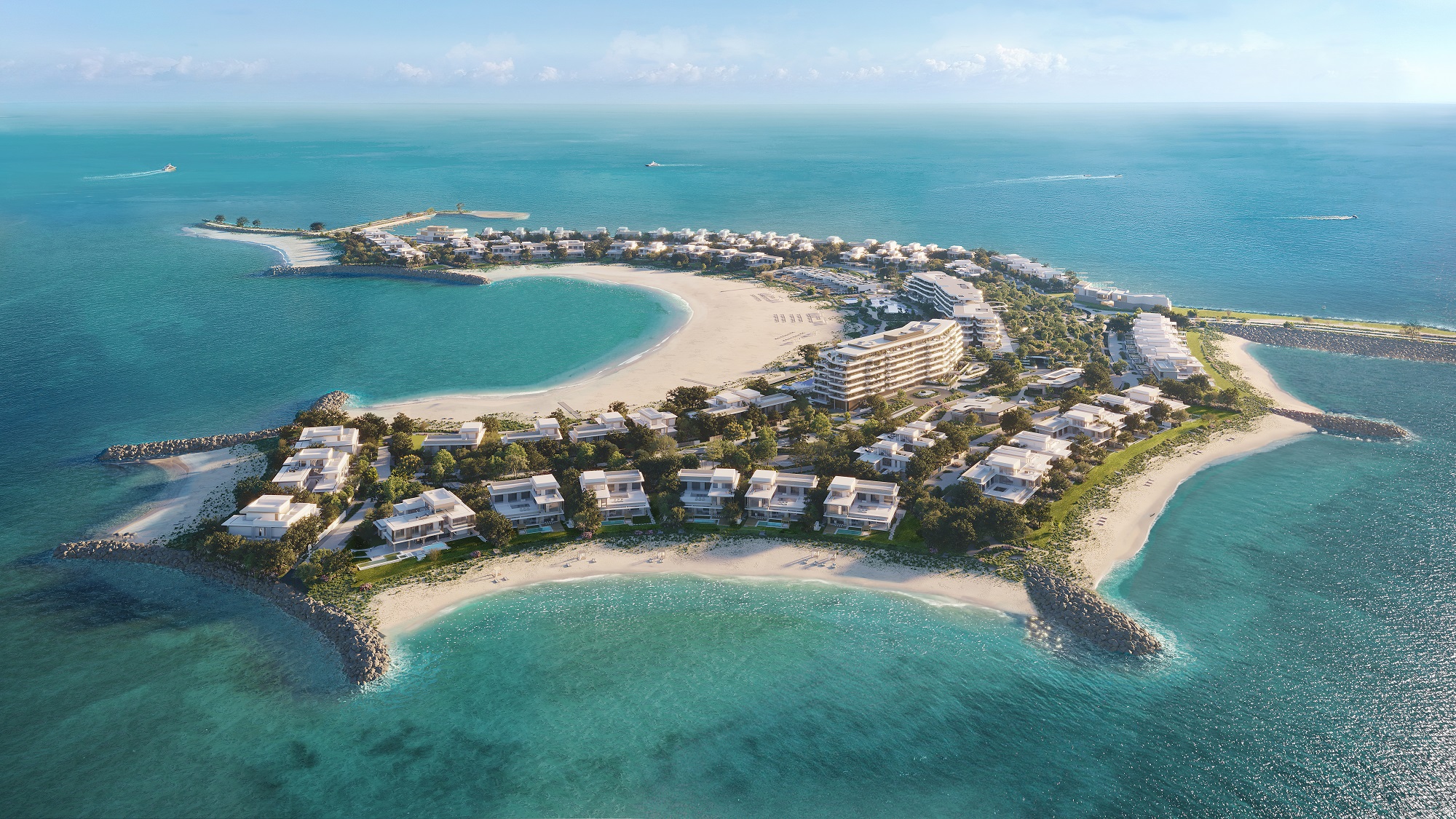 SHA Wellness Clinic Partners With IMKAN To Launch World’s First Healthy Living Island HERO Island Render
