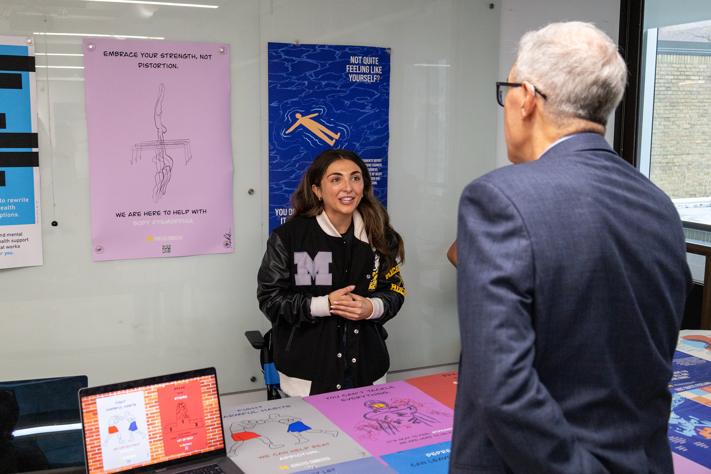 STAMPS and Michigan Medicine make mental health posters STAMPS and Michigan Medicine make mental health posters