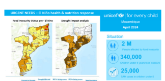 UNICEF Mozambique Urgent Needs – El Niño health & nutrition response (April 2024) – Mozambique UNICEF Mozambique Urgent Needs - El Niño health & nutrition response (April 2024) - Mozambique