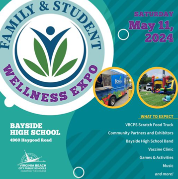 VBCPS to host Family and Student Wellness Expo VBCPS to host Family and Student Wellness Expo