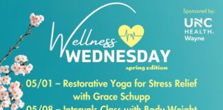Wellness Wednesday Being Held Each Week in May Wellness Wednesday Being Held Each Week in May