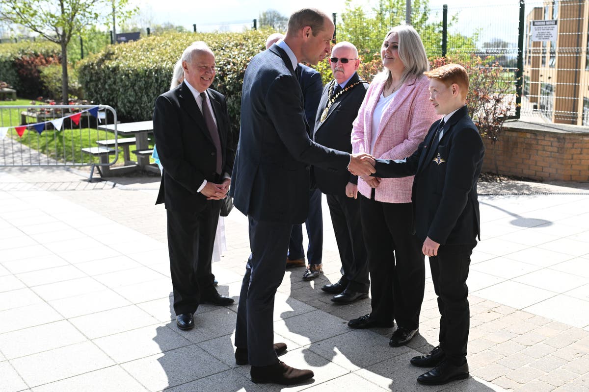 William surprises schoolboy who wrote to him about mental health campaign William surprises schoolboy who wrote to him about mental health campaign