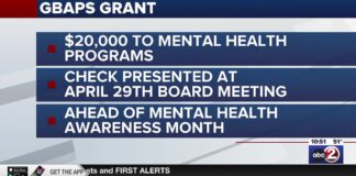 Wisconsin charity grants $20k to GBAPS for mental health programs Wisconsin charity grants $20k to GBAPS for mental health programs