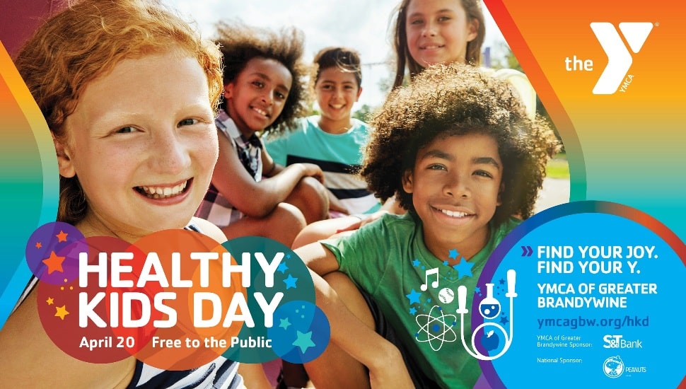 YMCA of Greater Brandywine Joins YMCA Associations Across the Nation to Celebrate Healthy Kids Day on April 20 YMCA of Greater Brandywine Joins YMCA Associations Across the Nation to Celebrate Healthy Kids Day on April 20