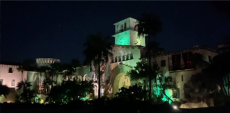 Santa Barbara County lights up green in honor of Mental Health Month in May Santa Barbara County lights up green in honor of Mental Health Month in May