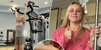 Gym junkie’s arms ‘explode’ while doing Crossfit challenge Gym junkie's arms 'explode' while doing Crossfit challenge