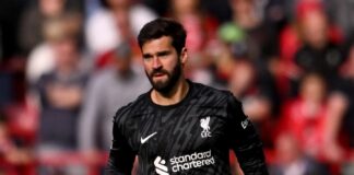 Liverpool to check on Alisson Becker fitness ahead of Bournemouth Liverpool to check on Alisson Becker fitness ahead of Bournemouth