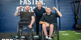 New fitness equipment for disabled gym users in Wolverhampton New fitness equipment for disabled gym users in Wolverhampton