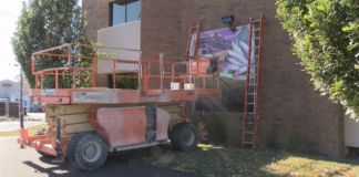 Community Paint Event assists with mental health mural | News Community Paint Event assists with mental health mural | News
