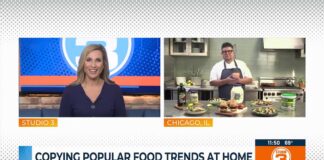 Copying popular food trends at home Copying popular food trends at home