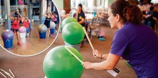 Drumroll, please! Cardio drumming is the new workout craze Drumroll, please! Cardio drumming is the new workout craze