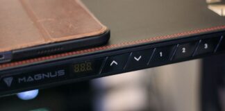 Experts issue a health warning over standing desks, but you still shouldn’t be sitting down all day – so what’s the answer? Secretlab Magnus standing desk controls