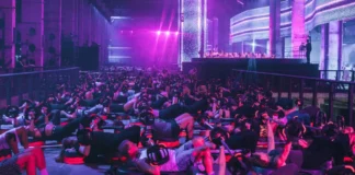 Les Mills and Adidas Host Fitness Rave in Berlin an image of the Les Mills fitness rave in Berlin