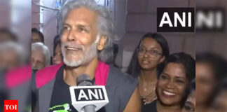 Milind Soman highlights fitness and awareness at event in Mumbai on women’s safety | Hindi Movie News Milind Soman highlights fitness and awareness at event in Mumbai on women's safety | Hindi Movie News