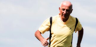 Pensioners exercise more than Brits who are HALF their age, research shows Pensioners exercise more than Brits who are HALF their age, research shows