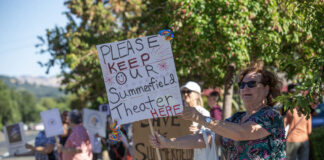 Planet Fitness cleared to take over Summerfield Cinemas space, though potential compromise in the works Local movie buffs protest Wednesday, July 17, 2024, outside of Summerfield Cinemas in an effort to save the beloved movie house from closing. The new owners of the plaza have proposed opening a gym in the theater space. The campaign has started an online petition that has more than 1,200 signatures, and called on the Santa Rosa City Council for help. (Chad Surmick / The Press Democrat)