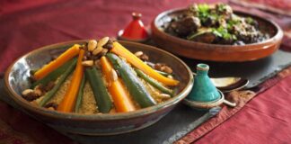 UC Davis and BioInnovation Institute Team Up to Improve Protein Nutrition on a Global Scale A colorful meal served in two clay pots in a traditional African fashion