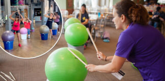 ‘Cardio drumming’ is the hot, new exercise trend to purge your daily anger and frustration ‘Cardio drumming’ is the hot, new exercise trend to purge your daily anger and frustration