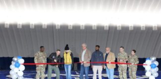 Air Force base celebrates opening of fitness dome | News, Sports, Jobs Air Force base celebrates opening of fitness dome | News, Sports, Jobs