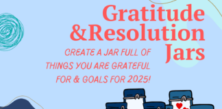 Gratitude and resolution jars in new Center for Student Wellness and Health Promotion, Jan. 15 Marquette University