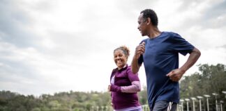 Start Weight Loss Fresh in the New Year by Leaving These 6 Habits Behind Couple running in park