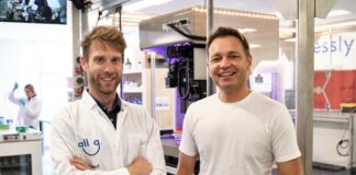 All G unveils tech breakthrough to disrupt infant nutrition market Dr. Jared Raynes (CSO) and Jan Pacas (founder and CEO), All G. Image credit: All G