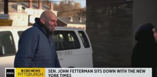 John Fetterman says mental health has been “weaponized” against him John Fetterman says mental health has been "weaponized" against him