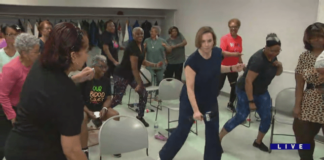 Around Town checks out a senior fitness class Around Town checks out a senior fitness class