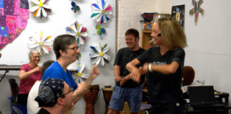 Bloom Fitness empowers people with disabilities through exercise station icon