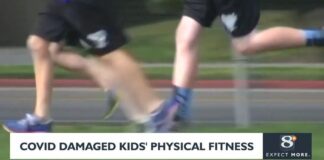 COVID damaged kids' physical fitness COVID damaged kids' physical fitness