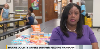 Harris County provides free summer nutrition program for youth Harris County provides free summer nutrition program for youth
