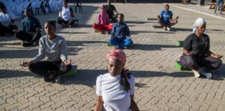 Yoga in Zimbabwe tavern is the latest mental health outreach in a struggling country Yoga in Zimbabwe tavern is the latest mental health outreach in a struggling country