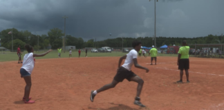 Locals play kickball in Newton to support mental health awareness Locals play kickball in Newton to support mental health awareness