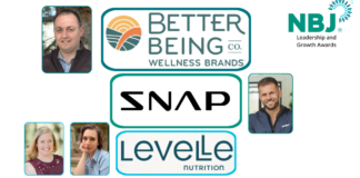 NBJ honors Better Being Co., Snap Supplements and Levelle Nutrition with Leadership and Growth Awards NBJ honors Better Being Co., Snap Supplements and Levelle Nutrition with Leadership and Growth Awards