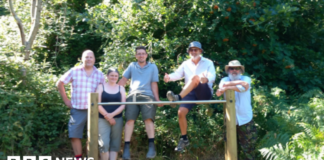 North Devon woodland gets new benches and fitness equipment North Devon woodland gets new benches and fitness equipment