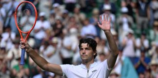 Taylor Fritz has ‘crazy’ news about his fitness levels after he reaches the fourth round of Wimbledon Taylor Fritz has 'crazy' news about his fitness levels after he reaches the fourth round of Wimbledon