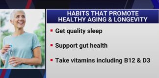 Habits to promote healthy aging and longevity Habits to promote healthy aging and longevity