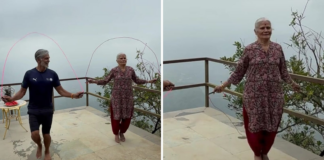 Milind Soman’s mother stuns the internet by skipping rope like a pro at 86, fans call her ‘ultimate fitness goal’. Watch | Bollywood Milind Soman's mother stuns the internet by skipping rope like a pro at 86, fans call her 'ultimate fitness goal'. Watch | Bollywood