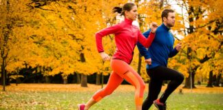 Weight Loss Tips: GP’s Guide to September Reset couple running in autumn