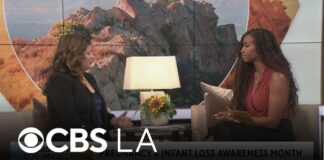 A women's wellness advocate discusses pregnancy and infant loss awareness A women's wellness advocate discusses pregnancy and infant loss awareness