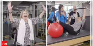 Helen Fitness: Here’s how 85-year-old Helen maintains her fitness; the secret lies in pilates, intermittent fasting, and dancing – Watch | Helen Fitness: Here’s how 85-year-old Helen maintains her fitness; the secret lies in pilates, intermittent fasting, and dancing - Watch |