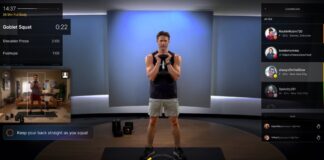 Peloton Partnering With Halle Berry’s Respin as Part of Wellness Push The screen for the new Peloton IQ programming.