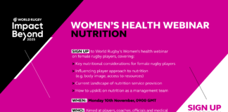 World Rugby builds on growth of women’s rugby with Impact Beyond 25 webinar focused on nutrition World Rugby builds on growth of women’s rugby with Impact Beyond 25 webinar focused on nutrition