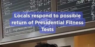 Locals respond to possible return of Presidential Fitness Tests Locals respond to possible return of Presidential Fitness Tests