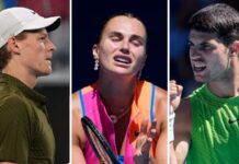 Australian Open: Carlos Alcaraz, Jannik Sinner and Aryna Sabalenka among several players banned from using wearable fitness trackers | Tennis News Jannik Sinner, Aryna Sabalenka, Carlos Alcaraz